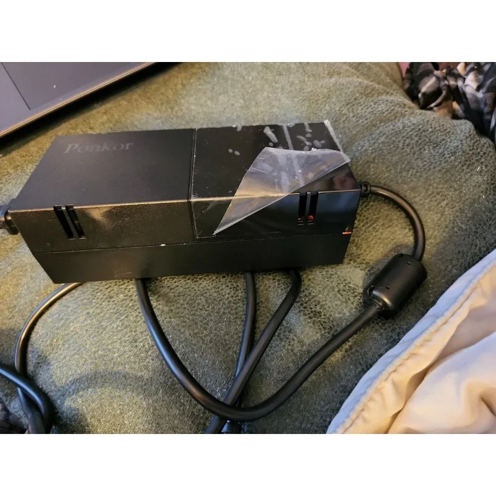 TESTED Ponkor AC Adapter Power Supply Cord for Xbox One - Black (WG220A)
